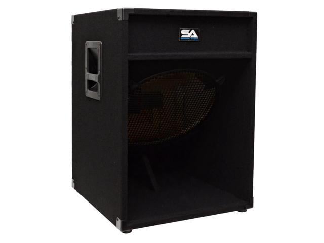 Seismic Audio - 18 inch Empty Down Firing Pro Audio PA / DJ Subwoofer ...