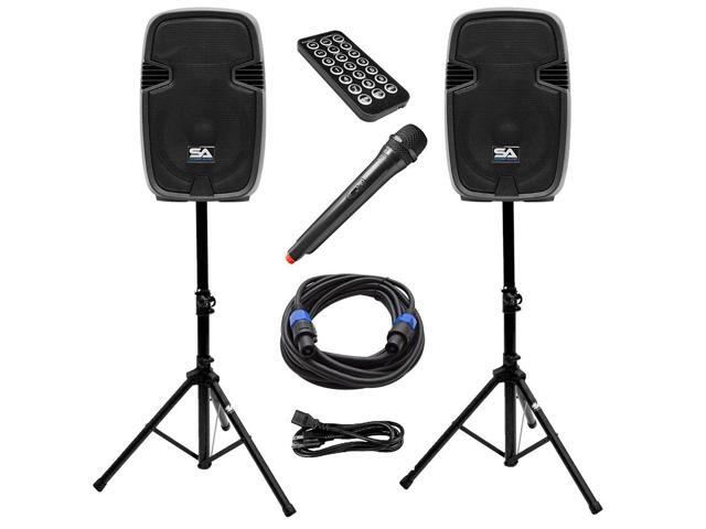 12 inch active pa speakers