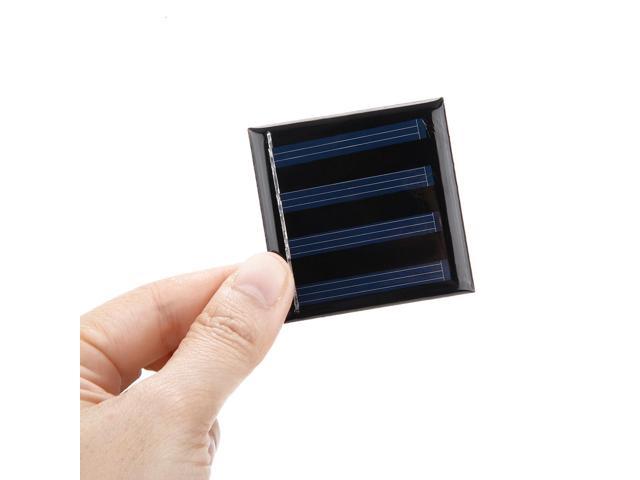 5Pcs 2V Poly Mini Solar Cell Panel Module DIY f Toys Charger 49.8mmx49.8mm 