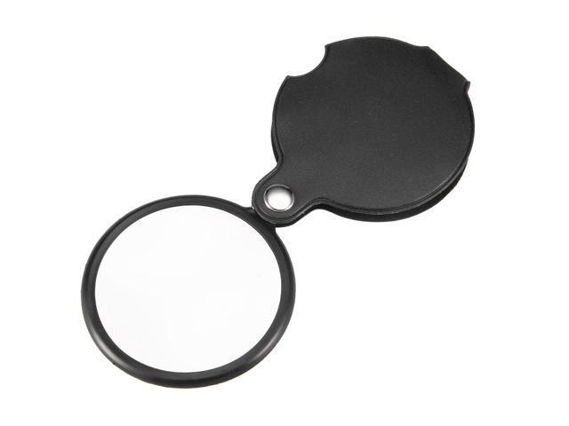 Magnifying Glass, 60mm 5X Pocket Folding Magnifier Loupe Magnifying ...