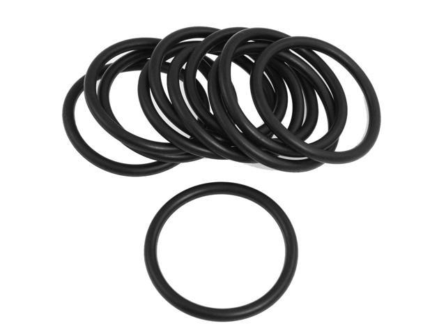5 Pcs 67mm x 64mm x 1.5mm Rubber Oil Sealing O Rings for Mechanical 