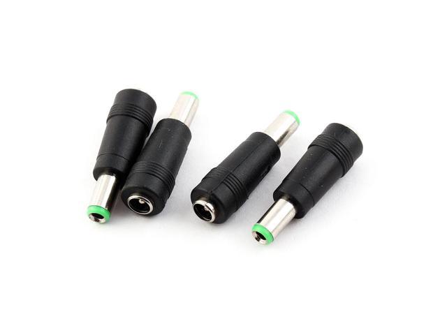 DC Male Plug Jack Connector Socket Adapter Length:14MM 5.5MM-2.1MM Pk 5 