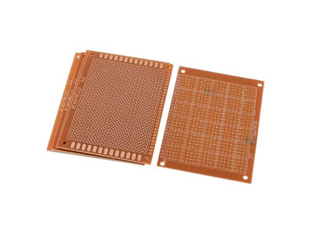 90x70mm single side copper coated brown printed circuit board