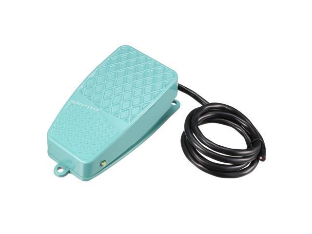 Aluminum case Power Foot Pedal Switch SPDT NO NC Momentary Non-Slip Industrial Electric 250V 10A 
