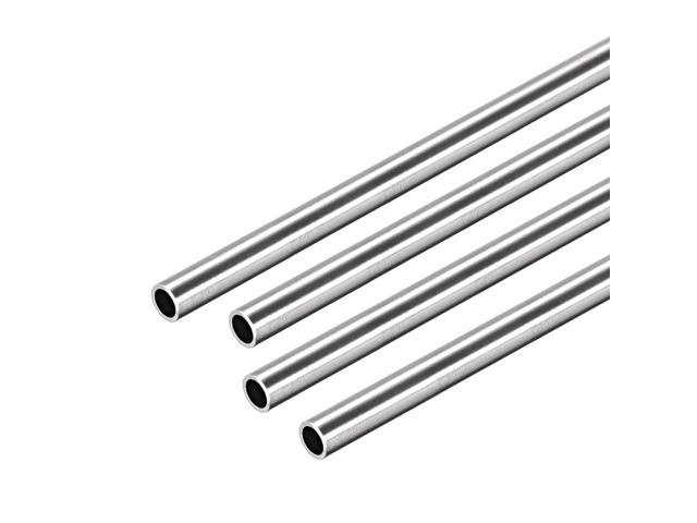 304 Stainless Steel Round Tubing 9mm OD 0.4mm Wall Thickness 250mm Length 2 Pcs 