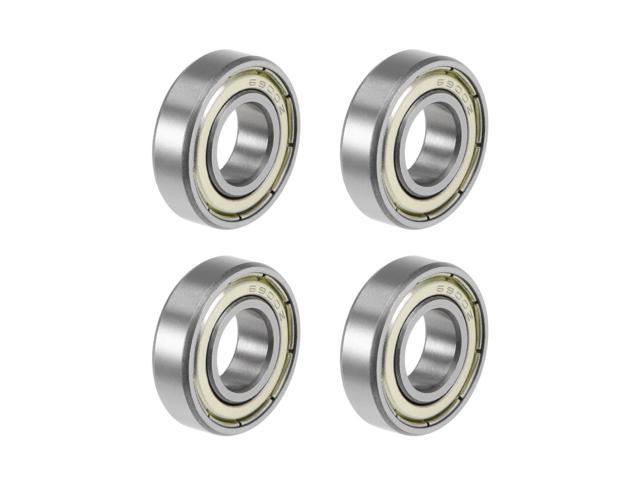 6900ZZ Deep Groove Ball Bearings with Double Shield 6900-2Z 1080900 10 mm x 22 mm x 6 mm Carbon Steel Bearings Pack of 2