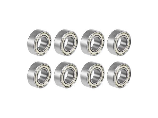 6902-2RS Deep Groove Ball Bearings Z2 15x28x7mm Double Sealed Carbon Steel 20pcs