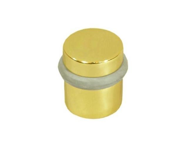 Baldwin 4505003 Universal Floor Bumper Door Stop Polished Brass