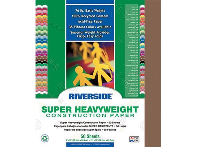 Pacon Corporation Pac103629 Riv Gw 12x18 Brown 50 25 Newegg Com