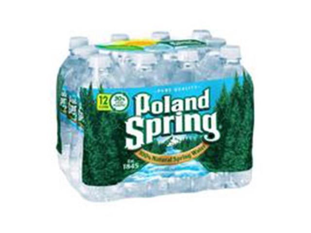 Poland Spring Natural Spring Water #4 (075720002009)