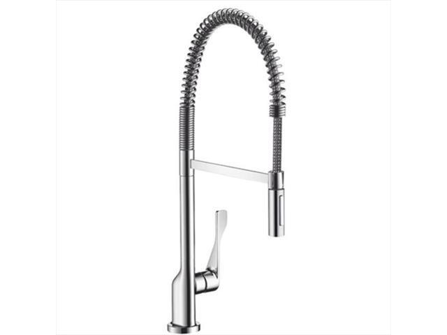 Axor 39840801 Citterio Semi Pro Kitchen Faucet In Steel Optik Newegg Com
