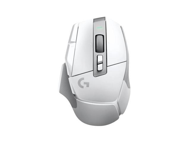 Logitech G502 X Lightspeed Wireless Gaming Mouse (White) with 4-Port ...