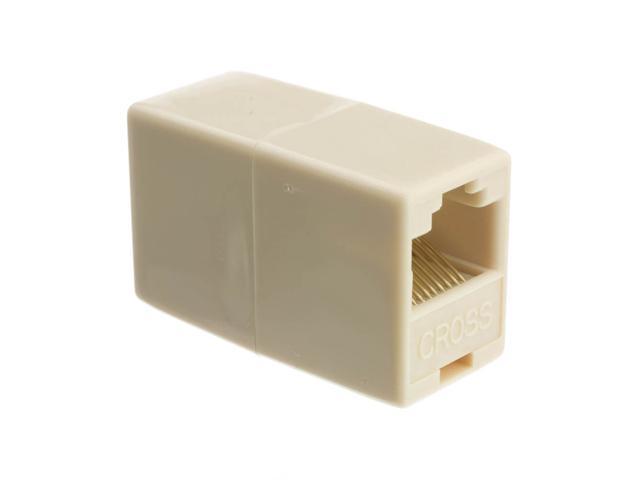 Cable Wholesale RJ45-8P8C Reverse Telephone Inline Coupler - Newegg.com