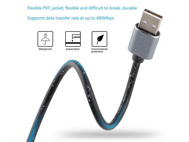 Saisn USB A to A Cable, USB 2.0 Male to Male Cable Double End USB Cord for  Data Transfer, Printers, Modems, Cameras, Laptop Cooler (13Feet/4M) -  Newegg.com