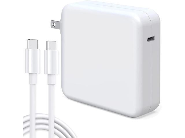 MacBook Air 2018 61W USB C Power Adapter Compatible with MacBook Pro 13 Inch 12 Inch 6.6ft ipad pro,Included USB-C to USB-C Charge Cable 