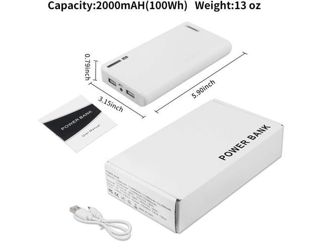 Tinkon 20000mAh Power Bank(Compact Portable Charger) with