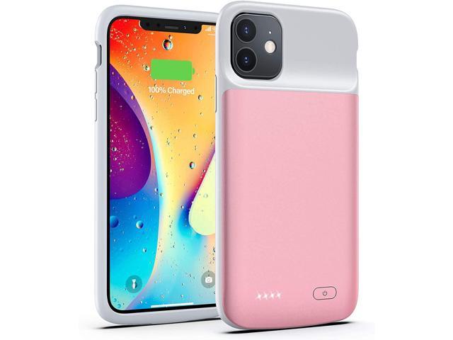 5000mAh Slim Portable Rechargeable Charging Case Compatible with iPhone Xs Max Protective Charger Case 6.5 inch OMEETIE Battery Case for iPhone Xs Max Pink 