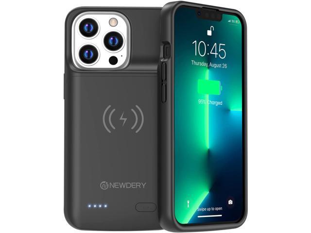 Druppelen Gedateerd Scheiding NEWDERY Battery Case for iPhone 13 Pro Max, 4800mAh Qi Wireless Extended  Power Charging Case, Slim Portable Protective Rechargeable Charger Case for  iPhone 13 Pro Max-6.7inch - Newegg.com