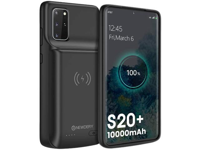 Newdery Galaxy S Plus Battery Case mah Qi Wireless Charging Supported Rechargeable Power Extended Battery Charger Case For Galaxy S 5g 6 7 Black Newegg Com
