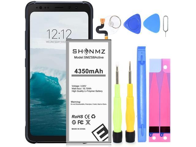 Galaxy S8 Active Battery ,[4350mAh] Upgraded Lithium Polymer Battery Replacement for Samsung Galaxy S8 EB-BG892ABE SM-G892, SM-G892A with Repair Toolkit Newegg.com