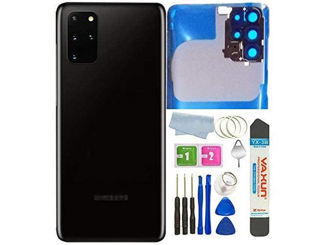 Galaxy S Plus Back Glass Cover Housing Door With Tape Parts Replacement For Samsung Galaxy S S Plus 5g Black Newegg Com