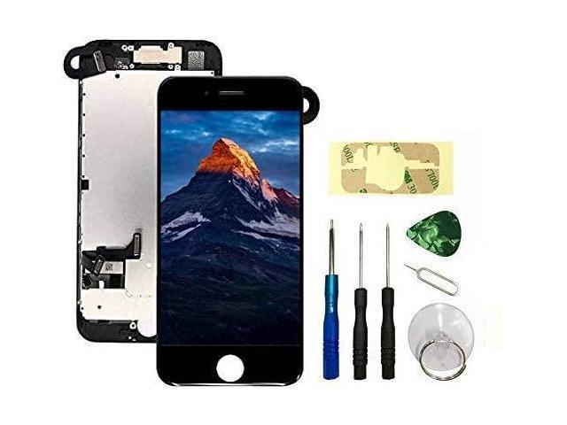 A1905,A1906 Full Assembly with Repair Tool Kits Compatible for iPhone 8 Screen Replacement 4.7 Inch LCD Display 3D Touch Screen Digitizer for A1863 Black 