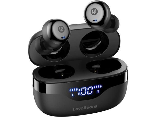 IPX7 Waterproof Bluetooth Earbuds Stereo Earphone Wireless Earbuds,Bluetooth 5.1 earbuds with Noise Cancellation 35H Playback Touch Control 