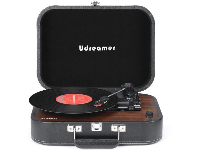 Record Player for Vinyl with Speakers Wireless Turntable for Records Vintage Portable LP Player with USB 3 Speed 