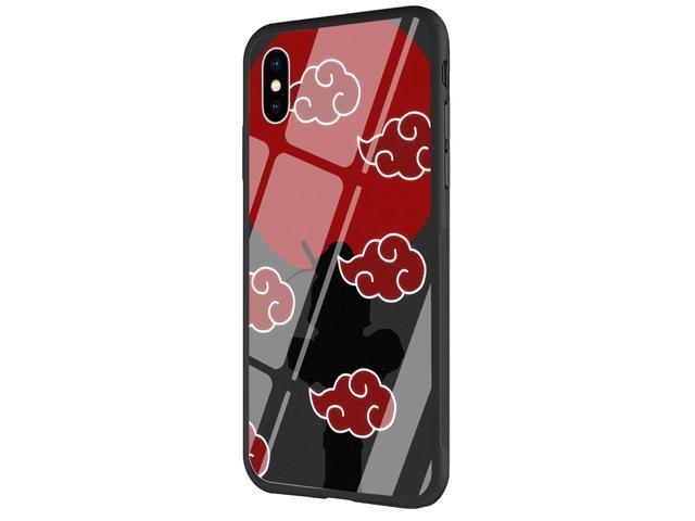 Yimaoc Phone Case Iphone X Xs Tempered Glass Back Cover And Soft Silicone Rubber Per Frame For Scratch Resistant Shock Absorption Am 134