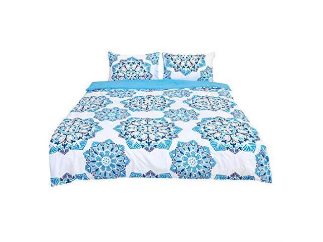 Uxcell Full 3piece Bohemian Black Comforter Sets 3d Printed