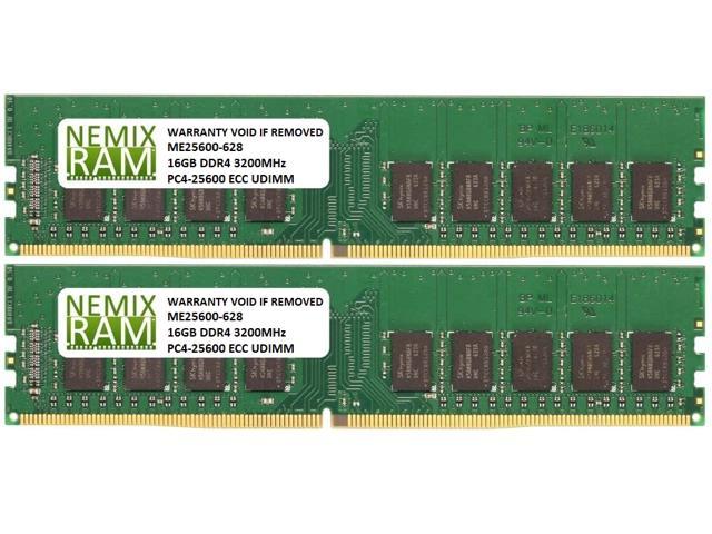 Kingston ECC Unbuffered 4x 8GB PC3-12800E DDR3 1600 1.5v ECC UDIMM Memory LOT