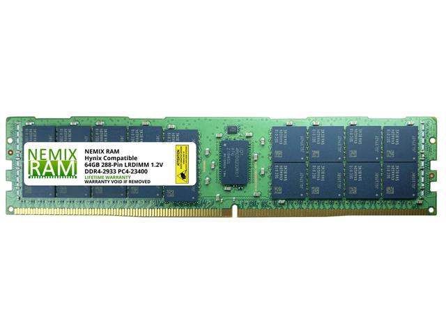 HMAA8GL7CPR4N-WM Hynix Replacement 64GB DDR4-2933 PC4-23400 ECC Load  Reduced Memory by NEMIX RAM