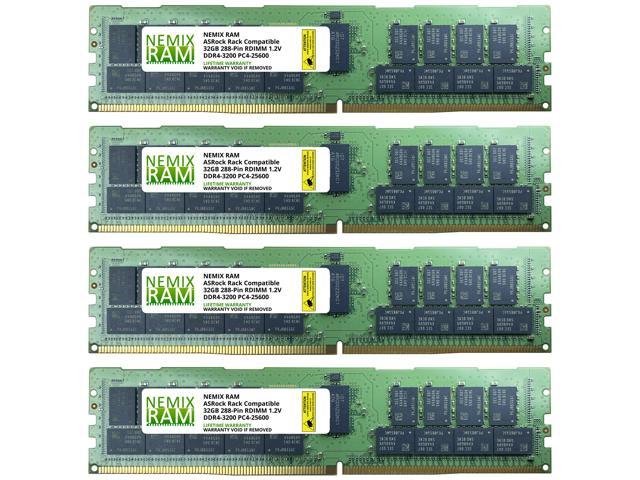 NEMIX RAM 64GB Kit (4 x 16GB)  DDR4-3200 PC4-25600 Non-ECC Unbuffered デ 価格比較
