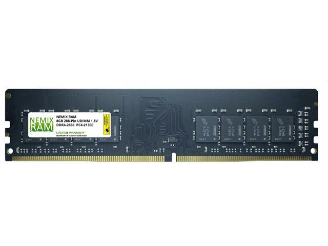 8GB (1x8GB) DDR4 2666 (PC4 21300) Desktop Memory Module