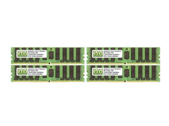 NEMIX RAM 512GB (4x128GB) DDR4-2400 LRDIMM 8Rx4 Memory for ASUS KNPA