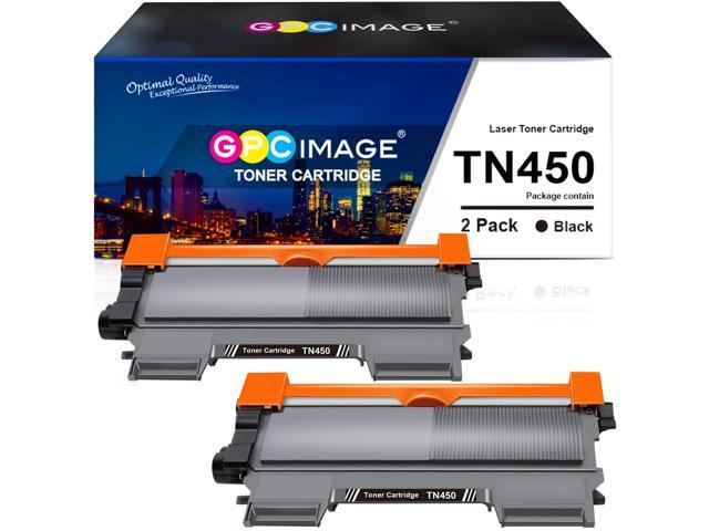 GPC Image Compatible Toner Cartridge Replacement for Brother TN-450 TN450 TN420 to use with HL-2270DW HL-2280DW MFC-7360N MFC-7360N MFC-7860DW DCP-7065DN IntelliFax 2840 2940 Printer Tray 4 Black