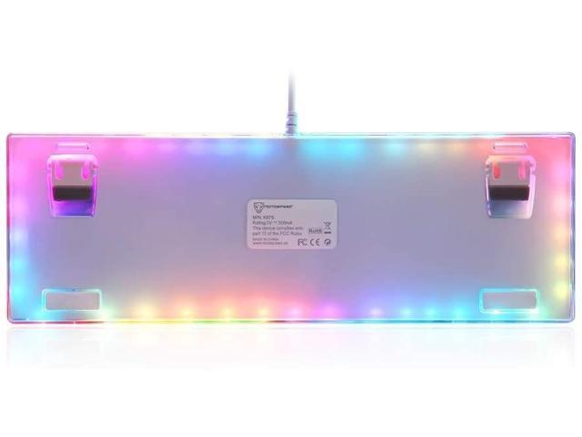 ZHAOLIRONG-US USB Wired Skillful Plot Keyboard with RGB Backlight 87 Paint Red Switch Color : Color1 