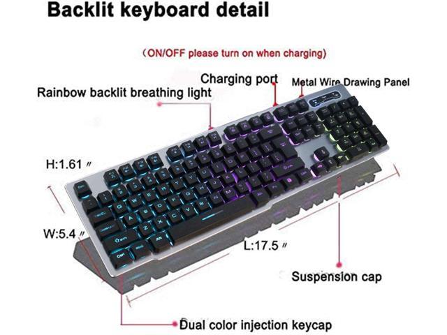 deiog wireless keyboard and mouse