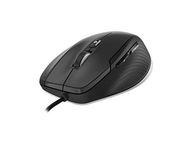 3Dconnexion CadMouse Compact Mouse - USB - Optical - 7 Button(s) - Black