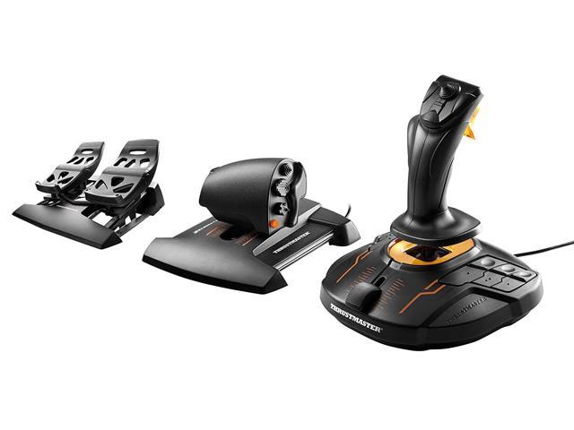 Melodieus steenkool Rentmeester Thrustmaster USB T16000M FCS Flight Pack - Joystick, Throttle and Rudder  Pedals for PC,Windows - Newegg.com