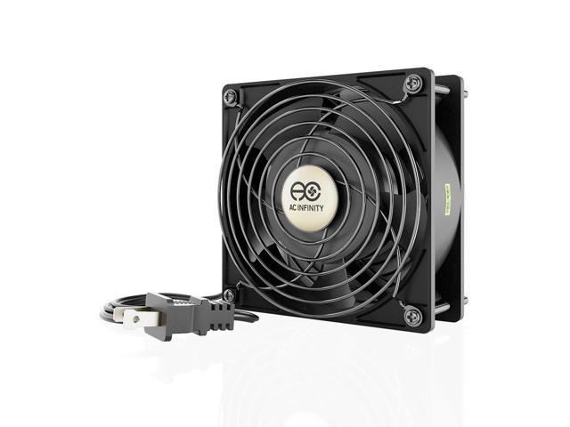 AC Infinity AXIAL LS1238 Quiet Muffin Fan 120V AC 120mm X 38mm Low Speed UL Certified For DIY