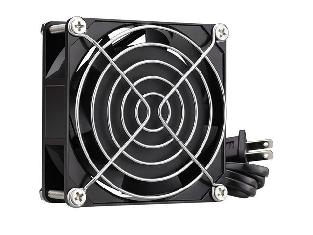 GDSTIME AC Axial Fan 80mm, 110V 115V 120V 80x80x25mm Dual Ball Bearing ...