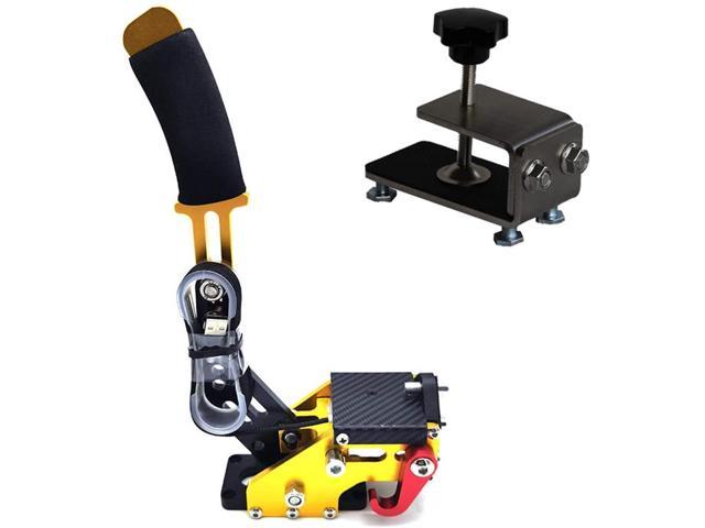 Universal USB Handbrake 14 Bit Adjustable Height Horizontal Drift Rally Racing Handbrake Lever for Racing Games G25/27/29 PC Handbrake 