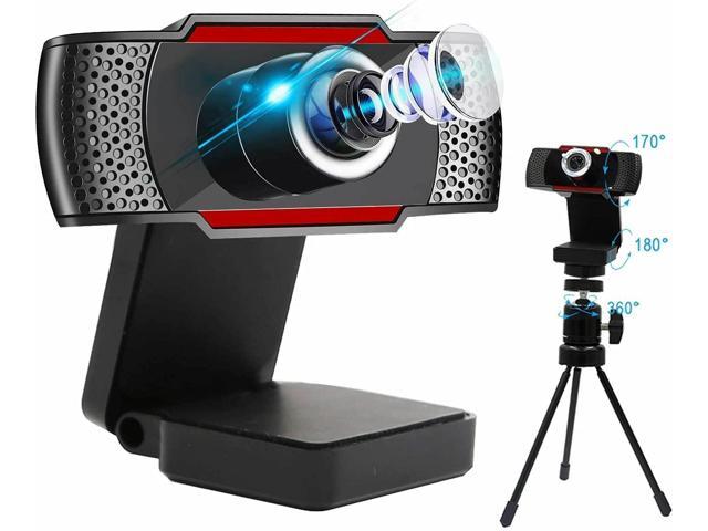 HD 1080p Webcam with Microphone for Desktop YIHUNION for Laptop Web Camera Compatible with Plug and Play,Video Streaming,Online Classes,110-Degree Widescreen,Calling,Gaming,YouTube,Zoom,Desktop,PC 