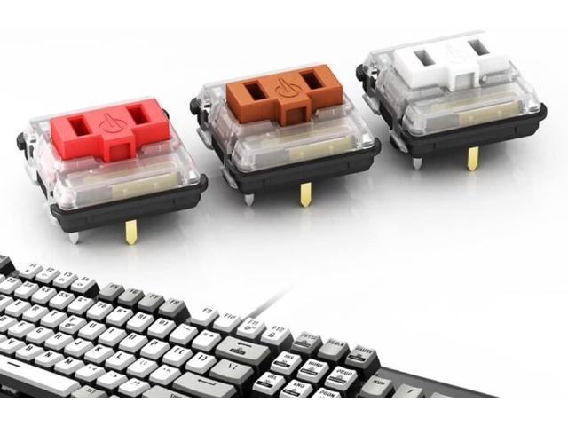 Xerial Kailh Kaihua Low Profile Switch CPG1350 Chocolate Keyboard Switch RGB SMD Keyboard (Choc Red 30) Mouse/Keyboard (PS2) Adapters - Newegg.com