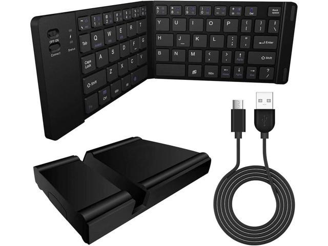 Works by Cellet Ultra Slim Folding Wireless Bluetooth Keyboard