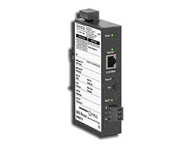 BASRT-B | Contemporary Controls | BAS Router BACnet/IP To MS/TP DIN ...