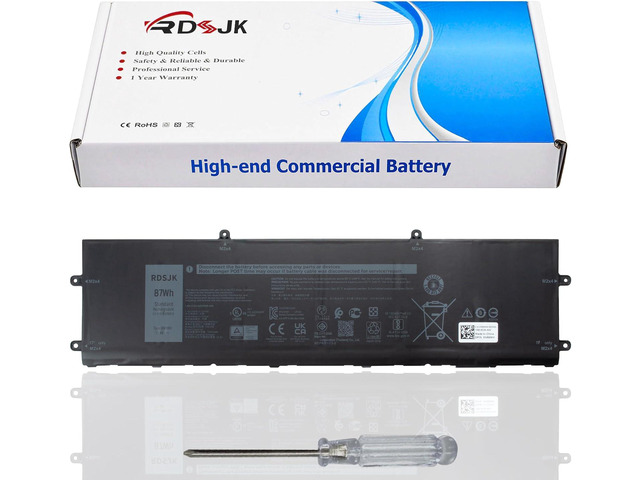 DWVRR Laptop Battery for Dell Alienware X15 R1 R2 X17 R1 R2 Inspiron 16 ...