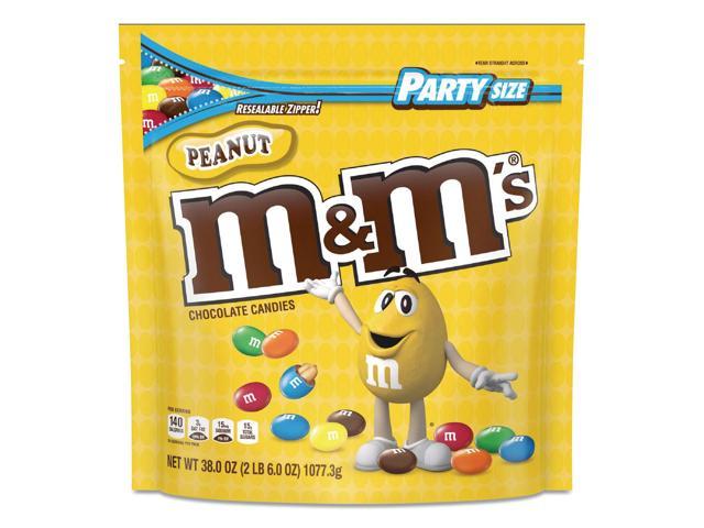 M&M's Milk Chocolate Candies, Peanut - 42 oz bag