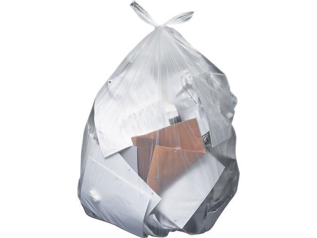 MyOfficeInnovations Trash Bags 50-56 Gallon 43x48 Low Density 0.95 Mil  Black 100 